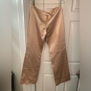 Alexander McQueen Satin-effect wide-leg trousers Size 44 (US 8)